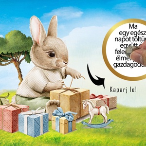 Kaparós sorsjegy egyedi felirat Születésnap Névnap vicces ajándék - otthon & életmód - papír, írószer - ajándékozás kellékei - ajándék sorsjegy - Meska.hu