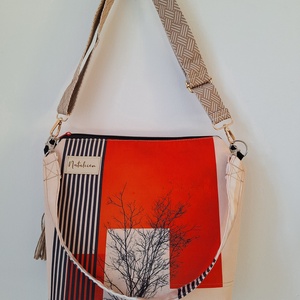 Narancs táska - táska & tok - kézitáska & válltáska - vállon átvethető táska - Meska.hu
