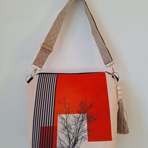 Narancs táska - táska & tok - kézitáska & válltáska - vállon átvethető táska - Meska.hu