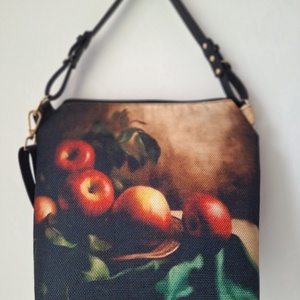 Alma táska, Táska & Tok, Kézitáska & válltáska, Vállon átvethető táska, Varrás, MESKA