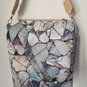 Ásvány táska, Táska & Tok, Kézitáska & válltáska, Vállon átvethető táska, Varrás, MESKA