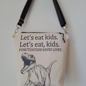 Dínó táska - táska & tok - kézitáska & válltáska - vállon átvethető táska - Meska.hu