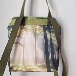 Erdő hátitáska  - táska & tok - hátizsák - kishátizsák - Meska.hu