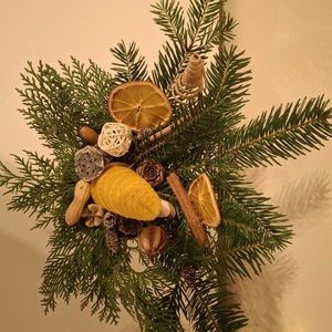 Karácsonyi asztaldísz - karácsony - adventi díszek - adventi asztaldísz - Meska.hu