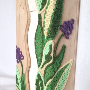 Zsálya gyógynövényes fa zsebkendőtartó - otthon & életmód - tárolás & rendszerezés - zsebkendőtartó - Meska.hu