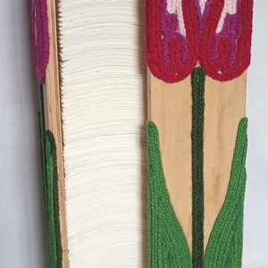 Tulipános fa zsebkendőtartó - otthon & életmód - tárolás & rendszerezés - zsebkendőtartó - Meska.hu