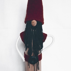 Fa álló manó , Otthon & Életmód, Dekoráció, Manók, Famegmunkálás, Varrás, MESKA