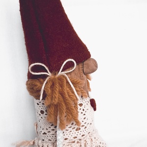 Fa kislány manó  - otthon & életmód - dekoráció - manók - Meska.hu