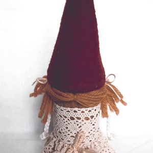 Fa kislány manó  - otthon & életmód - dekoráció - manók - Meska.hu