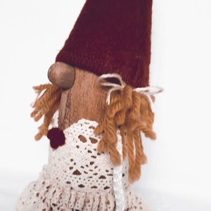 Fa kislány manó  - otthon & életmód - dekoráció - manók - Meska.hu