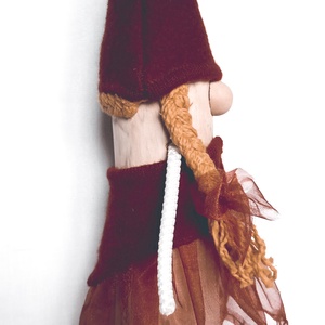 Fa lány manó  - otthon & életmód - dekoráció - manók - Meska.hu