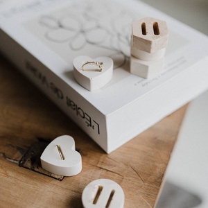 Szív alakú gyűrűtartó, Ékszer, Ékszertartó, Ékszertartó tál, Mindenmás, MESKA