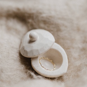 Zárható szív alakú gyűrűtartó - ékszer - ékszertartó - ékszerdoboz - Meska.hu