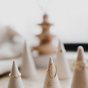 Kis kúp alakú gyűrűtartó , Ékszer, Ékszertartó, Ékszertartó állvány, Mindenmás, MESKA