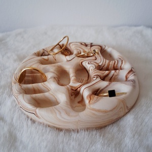 Többgyűrűs gyűrűtartó - ékszer - ékszertartó - ékszertartó tál - Meska.hu