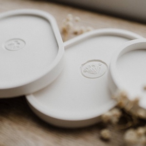 Tálka dombornyomott mintával - ékszer - ékszertartó - ékszertartó tál - Meska.hu