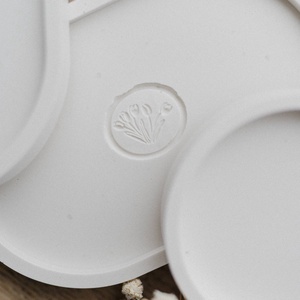 Tálka dombornyomott mintával - ékszer - ékszertartó - ékszertartó tál - Meska.hu