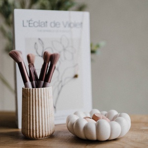 Csíkos dekor váza - otthon & életmód - virágdekoráció - virágtartó - váza - Meska.hu