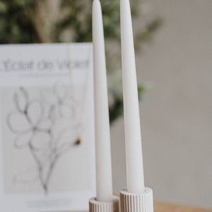 Jesmonite gyertyatartó - Meska.hu