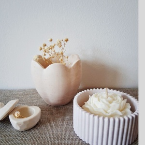 Tulipán dekorváza - otthon & életmód - virágdekoráció - virágtartó - váza - Meska.hu