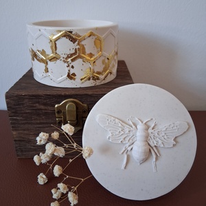 Méhecskés tároló - ékszer - ékszertartó - ékszerdoboz - Meska.hu