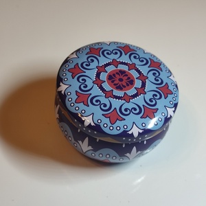 Mandala mintás illatgyertya fedeles tégelyben - Meska.hu