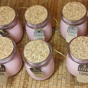 Illatgyertya üvegben  - otthon & életmód - gyertya, illat, aroma - gyertya - Meska.hu