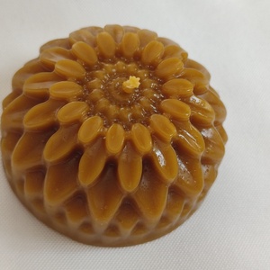 ?Virág mintás méhviasz gyertya, Otthon & Életmód, Gyertya, illat, aroma, Mécses és mécsestartó, , MESKA