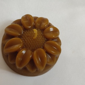 ? Napraforgó méhviasz gyertya, Otthon & Életmód, Gyertya, illat, aroma, Gyertyatartó, , MESKA