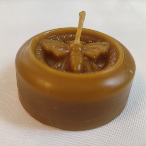 � Méhecskés méhviasz gyertya - otthon & életmód - gyertya, illat, aroma - gyertyatartó - Meska.hu