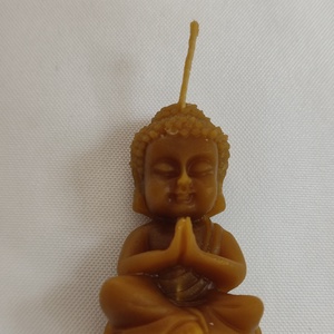 � Buddha méhviasz gyertya - kellékek & szerszámok - dekorációs kellékek - dekorációs gyertya - Meska.hu