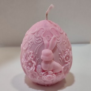 �� Nyuszis tojás gyertya - Meska.hu