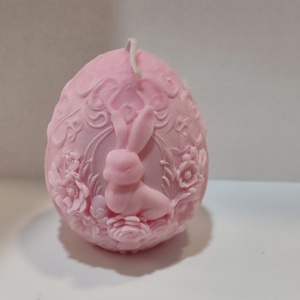 �� Nyuszis tojás gyertya - otthon & életmód - gyertya, illat, aroma - párologtató - Meska.hu