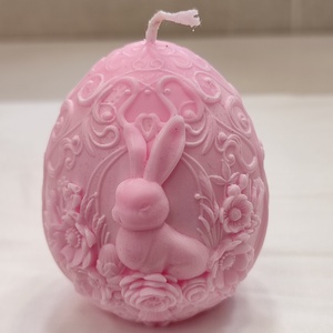 �� Nyuszis tojás gyertya - otthon & életmód - gyertya, illat, aroma - párologtató - Meska.hu