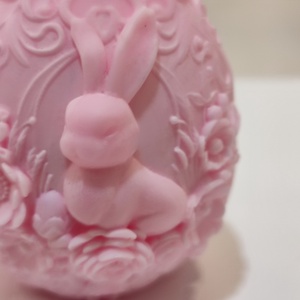 �� Nyuszis tojás gyertya - otthon & életmód - gyertya, illat, aroma - párologtató - Meska.hu