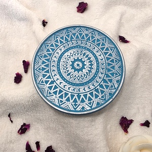 Mandala gyertyaalátét - otthon & életmód - gyertya, illat, aroma - mécses és mécsestartó - Meska.hu
