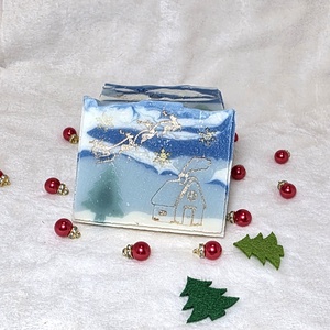 Téli táj-rizsolajos szappan, Szépségápolás, Szappan & Fürdés, Kézműves szappan, Szappankészítés, MESKA