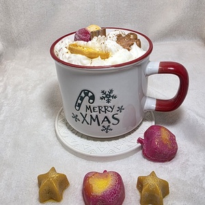 Fűszeres sült alma illatgyertya bögrében - Meska.hu