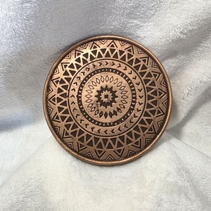 Mandala gyertyaalátét - otthon & életmód - gyertya, illat, aroma - mécses és mécsestartó - Meska.hu