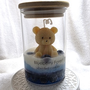 Áfonyaerdő szójaviasz illatgyertya, Otthon & Életmód, Gyertya, illat, aroma, Gyertya, Gyertya-, mécseskészítés, MESKA