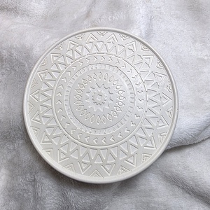 Mandala gyertyaalátét, Otthon & Életmód, Gyertya, illat, aroma, Mécses és mécsestartó, Gipszöntés, MESKA