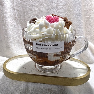 Forró Csoki desszertgyertya - Meska.hu