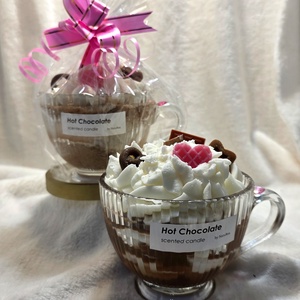 Forró Csoki desszertgyertya - otthon & életmód - gyertya, illat, aroma - gyertya - Meska.hu