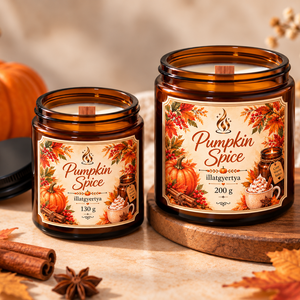 Pumpkin Spice illatgyertya - Meska.hu