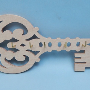 Fa fali kulcstartó - Meska.hu