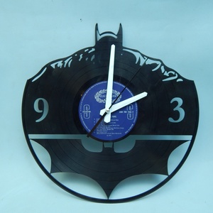 Bakelit fali óra 5 Batman, Otthon & Életmód, Dekoráció, Fali és függő dekoráció, Falióra & óra, Gravírozás, pirográfia, MESKA