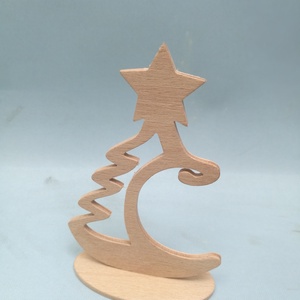 Fa Karácsonyi asztali dísz fenyőfa - Meska.hu