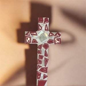 Mozaik kereszt, Otthon & Életmód, Vallás, Kereszt, Mozaik, MESKA