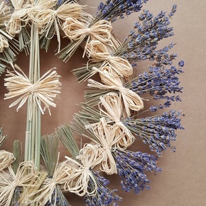 levendulás kopogtató - otthon & életmód - dekoráció - ajtó- és ablak dekoráció - ajtódísz & kopogtató - Meska.hu