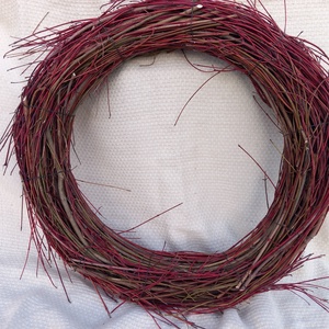 Óriás vessző koszorú alap - kellékek & szerszámok - dekorációs kellékek - koszorú, koszorúalap - Meska.hu